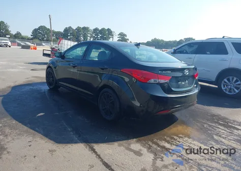 2012 Hyundai Elantra Limited из США, поврежденный, VIN 5NPDH4AE7CH120719